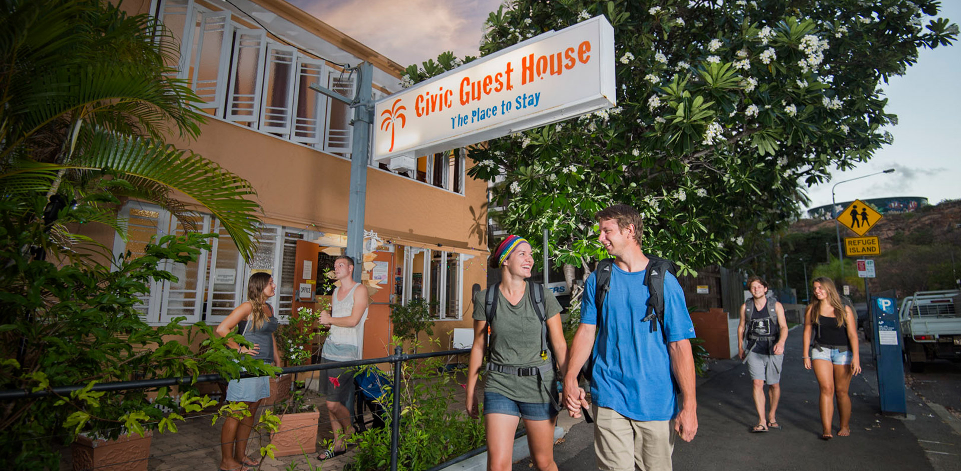 Guest at Civic Guest House Townsville Backpackers Hostel
